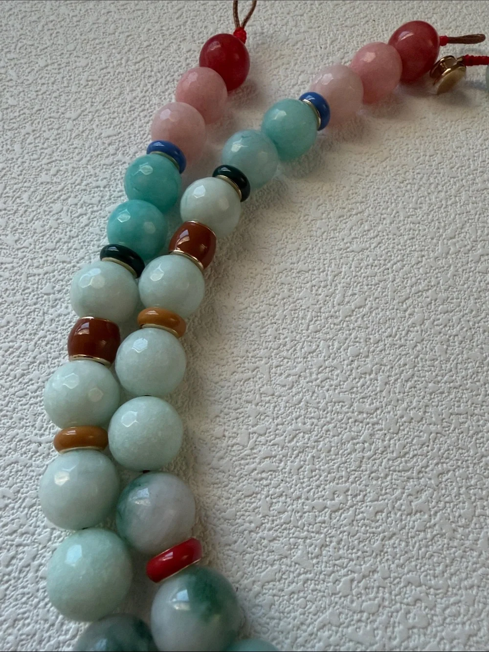 NWOT Roxanne Assoulin Multicolor Beaded Necklaces duo